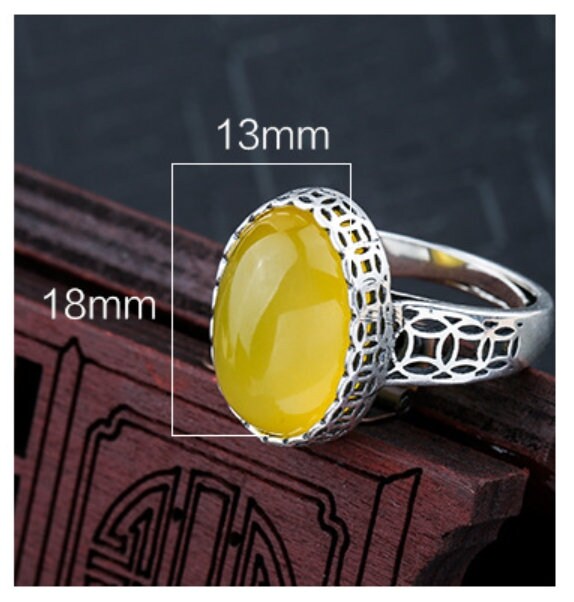 Ring Blank Setting 1pc Sterling Silver 925 Retro Openwork Oval Base Fine 13x18mm For One Stone Gemstone Adjustable No Prongs Wholesale