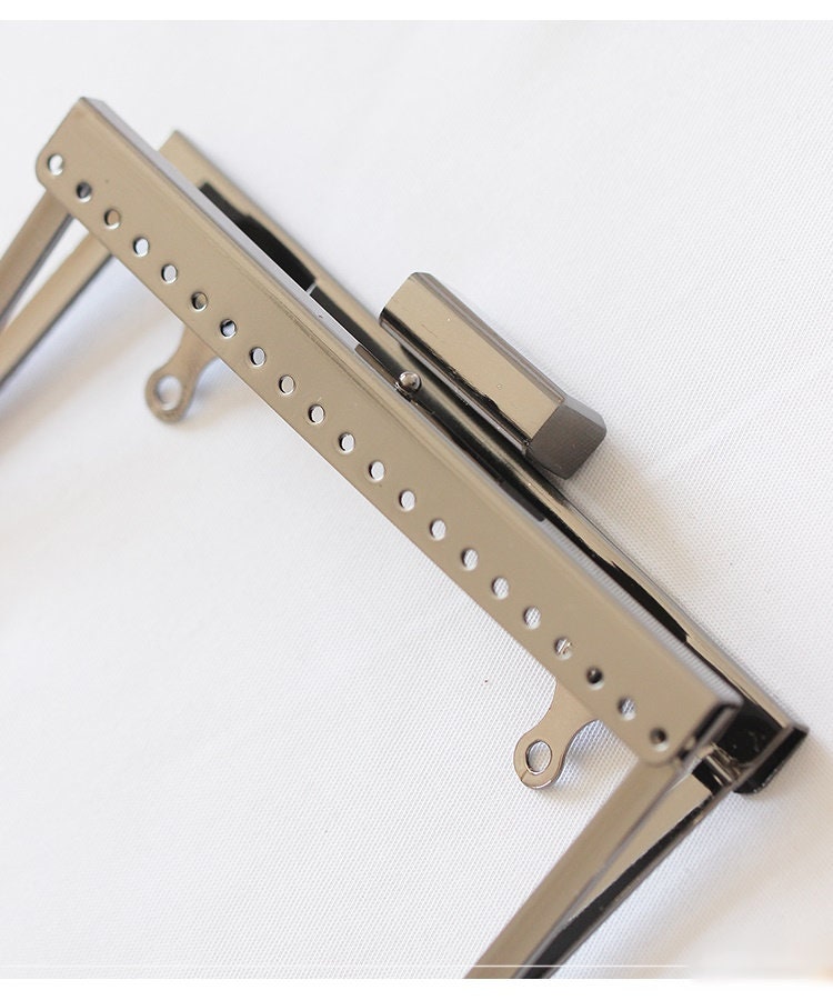 Silver Gold Black Purse Frame Metal Vintage Snap Clasp For Bag Sewing Clutch Handbag Making Findings Hardware Supply Accessories 10.5cm