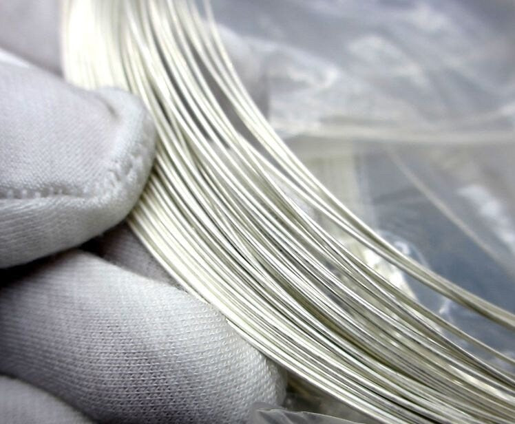 Sterling Silver Wire 26; 24; 23; 21; 20; 18 gauge by 10cm Wire Findings for Handmade Pure Fine Jewelry Making Wholesale Bulk