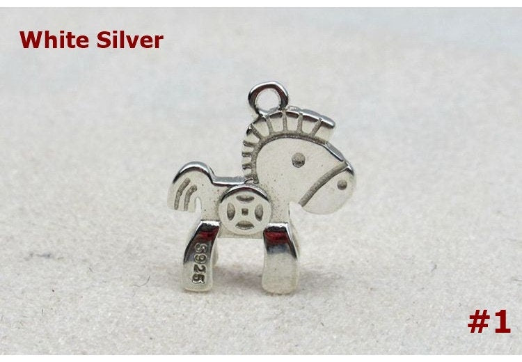 Sterling Silver Pony Dollar Banknote Pendant 12.5x13; 15x8mm Pendant Findings for Handmade Pure Fine Jewelry Making Wholesale Bulk