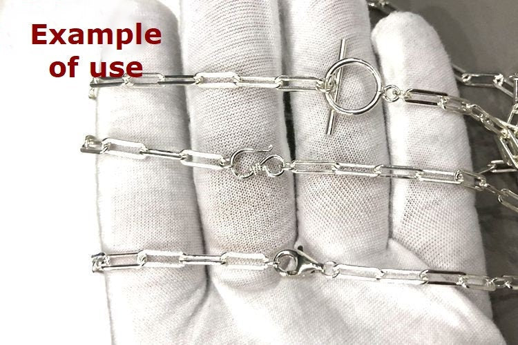 Sterling Silver OT Toggle Clasp 10; 12; 14; 15mm Clasp Findings for Handmade Pure Fine Jewelry Making Wholesale Bulk