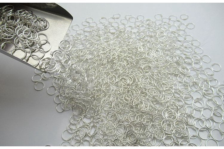 Sterling Silver Hoop Earrings 8 9 10 11mm Earring Findings for Handmade Pure Fine Jewelry Making Wholesale Bulk