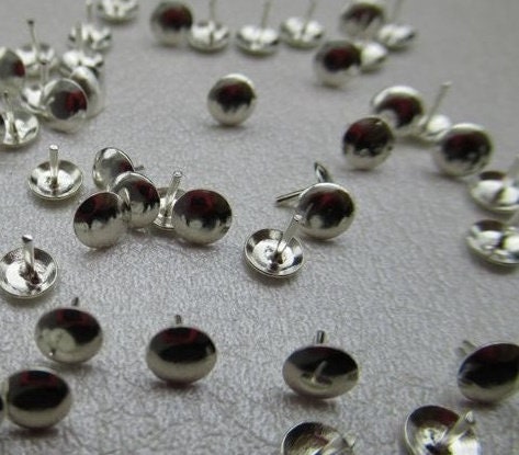 Bead Cap Pin 2.5 3 4 mm 925 Sterling Silver Findings for Handmade Pure Fine Jewelry Making Wholesale Bulk