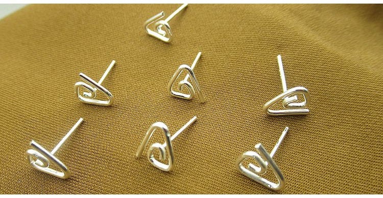 Sterling Silver Earring Sticks Posts Spiral Drilled Studs Findings 7mm Earring Findings for Handmade Pure Fine Jewelry Making Wholesale Bulk