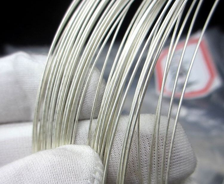 Sterling Silver Wire 26; 24; 23; 21; 20; 18 gauge by 10cm Wire Findings for Handmade Pure Fine Jewelry Making Wholesale Bulk