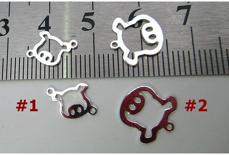 Sterling Silver Piglet Charm Pendant 9 12 mm Charms Findings for Handmade Pure Fine Jewelry Making Wholesale Bulk