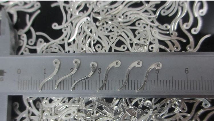 Sterling Silver Hook Earring Wires 13mm Earring Findings for Handmade Pure Fine Jewelry Making Wholesale Bulk