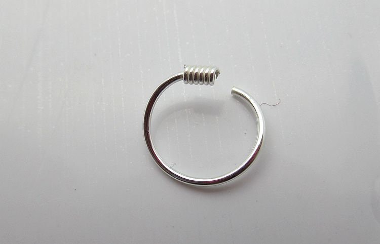 Sterling Silver Hoop Earrings 8 9 10 11mm Earring Findings for Handmade Pure Fine Jewelry Making Wholesale Bulk