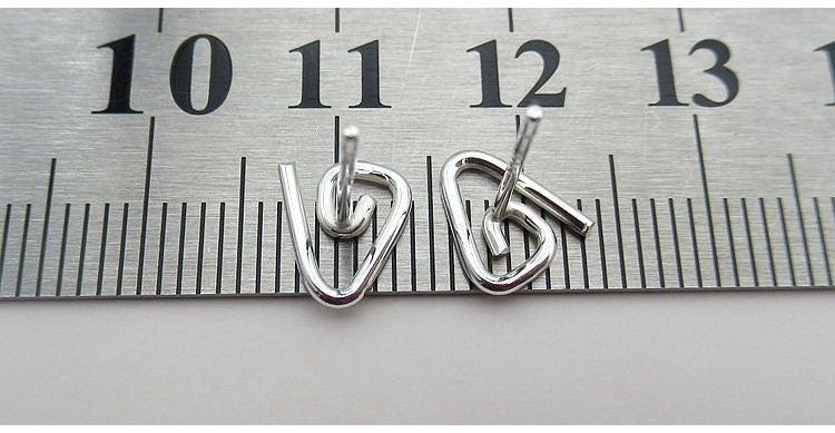 Sterling Silver Earring Sticks Posts Spiral Drilled Studs Findings 7mm Earring Findings for Handmade Pure Fine Jewelry Making Wholesale Bulk