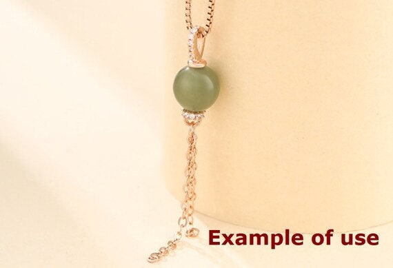 Necklace Pendant Setting Blank 8-12mm 1pc 0.6g 925 Sterling Silver 2 Caps For 1 Pearl CZ Semi Mount Wholesale Available