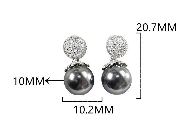 Pearl Earring Blank Setting 10x10mm Cross Strip Bar Cup 925 Sterling Silver Bezel Fine For One Bead No Prongs DIY Jewelry Wholesale 1 Pair