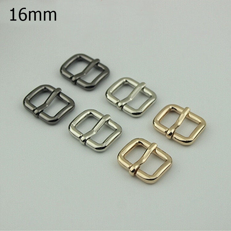 Pin Belt Buckle 3/8 1/2 5/8" 11 13 16mm Heavy Duty Center Bar Buckle Handbag Bag Making Replacement Notions Hardware Wholesale Bulk