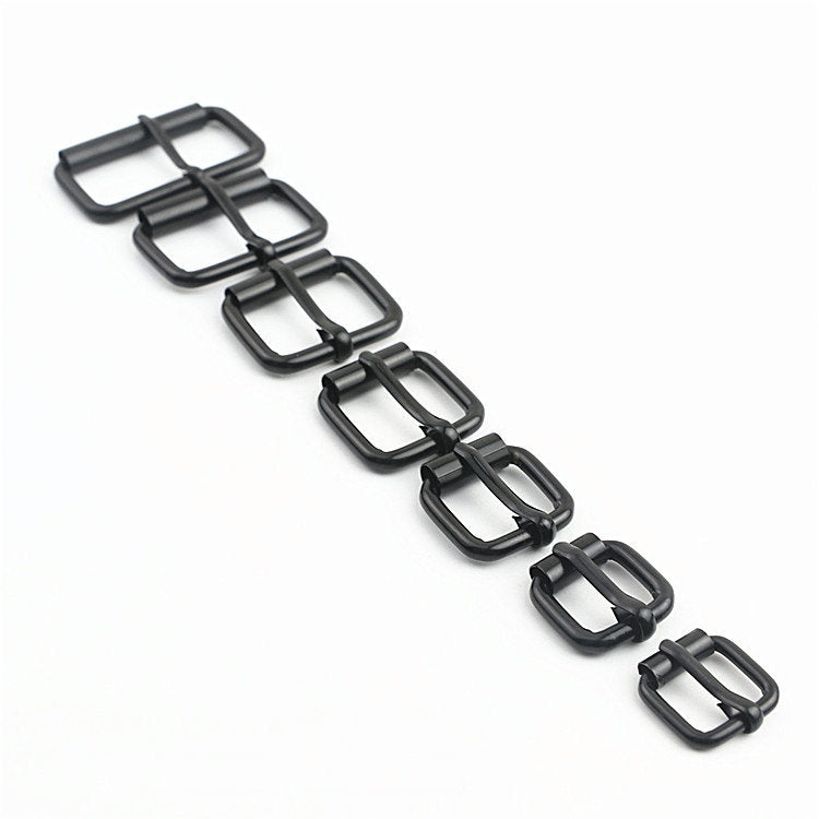 Pin Belt Buckle 1/2 5/8 3/4 1 1 1/4 1 1/2" 13 17 20 26 32 38mm Heavy Duty Bar Buckle Handbag Bag Making Replacement Notions Wholesale Bulk