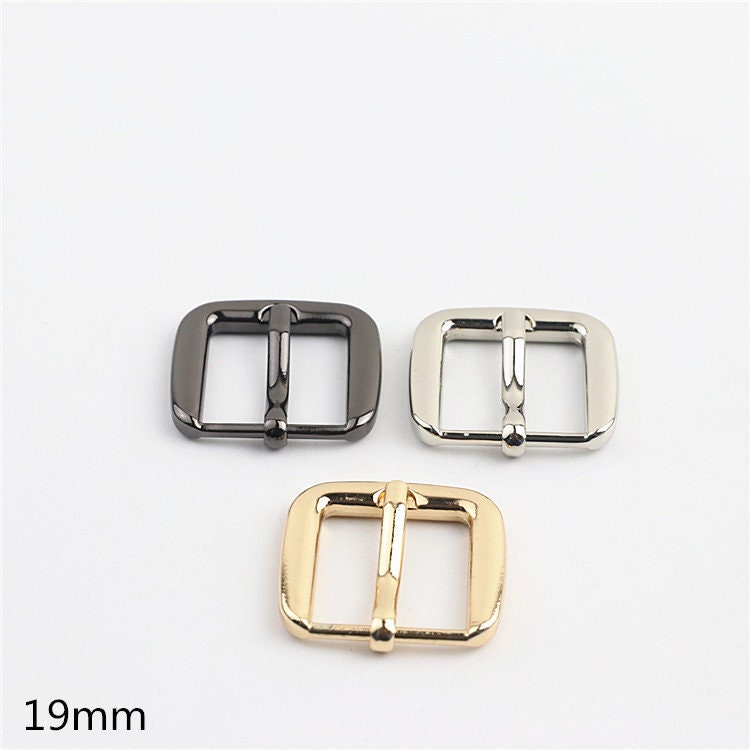 Pin Belt Buckle 5/8 3/4 1" 16 19 25mm Heavy Duty Center Bar Buckle Handbag Bag Making Replacement Notions Hardware Wholesale Bulk