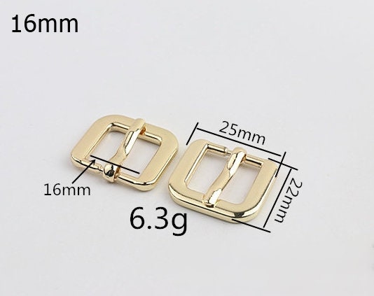 Pin Belt Buckle 5/8 3/4 1" 16 19 25mm Heavy Duty Center Bar Buckle Handbag Bag Making Replacement Notions Hardware Wholesale Bulk