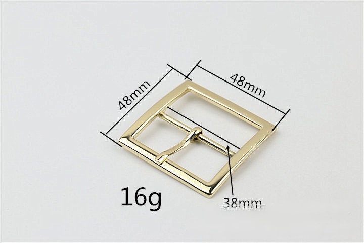 Pin Belt Buckle 5/8 3/4 1 1 1/4 1 1/2" 16 19 25 32 38mm Heavy Duty Center Bar Buckle Handbag Bag Making Replacement Notions Wholesale Bulk