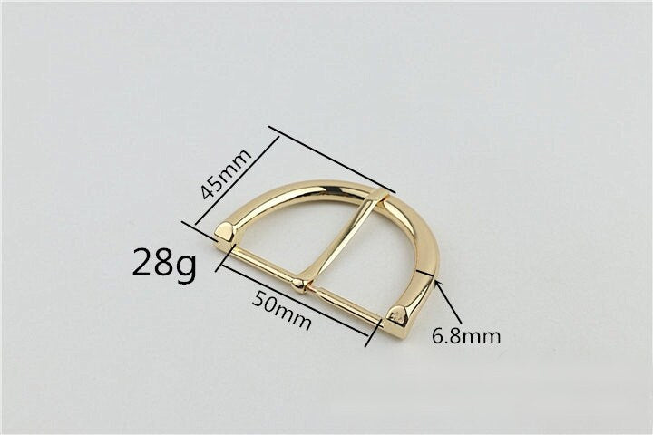 Pin Belt Buckle 7/8 1 1/4 1 5/8 2" 23 32 40 50mm Heavy Duty Center Bar Buckle Handbag Bag Making Replacement Notions Hardware Wholesale Bulk