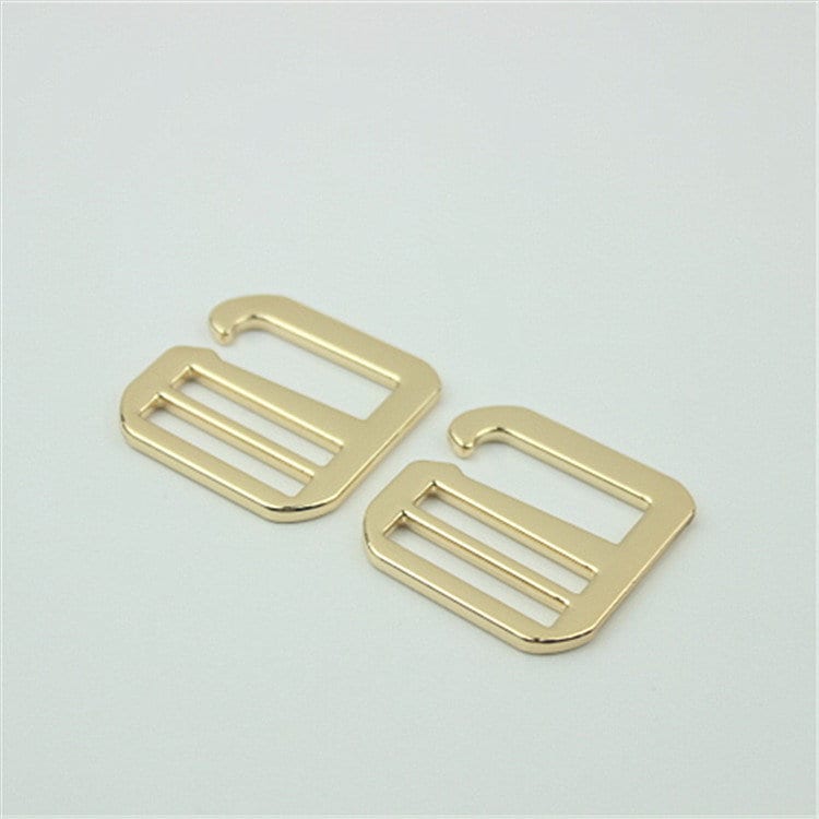 Hook Slider Buckle 3/4 1 1 1/4" 20 26 32mm Purse Belt Webbing Strap Slider Tri Glide Adjuster Ring Connector Bag Making Hardware