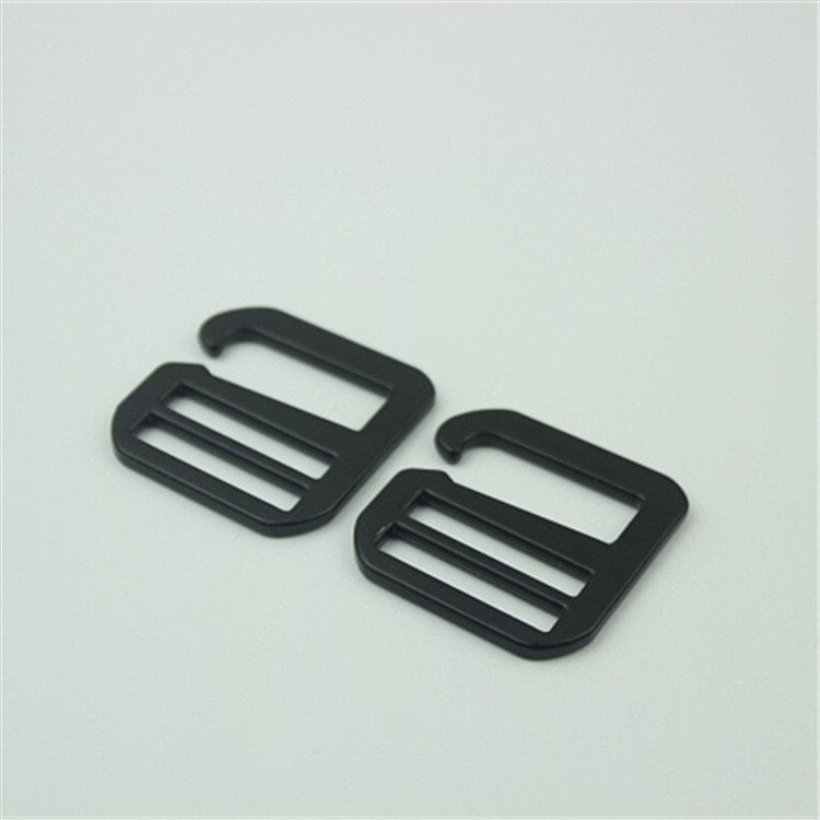 Hook Slider Buckle 3/4 1 1 1/4" 20 26 32mm Purse Belt Webbing Strap Slider Tri Glide Adjuster Ring Connector Bag Making Hardware