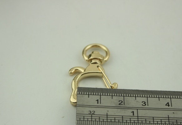 Swivel Lever Snap Hook 3/8" 10mm Metal Spring Push Gate Purse Clip Clasp Heavy Duty Handbag Bag Making Replacement Hardware