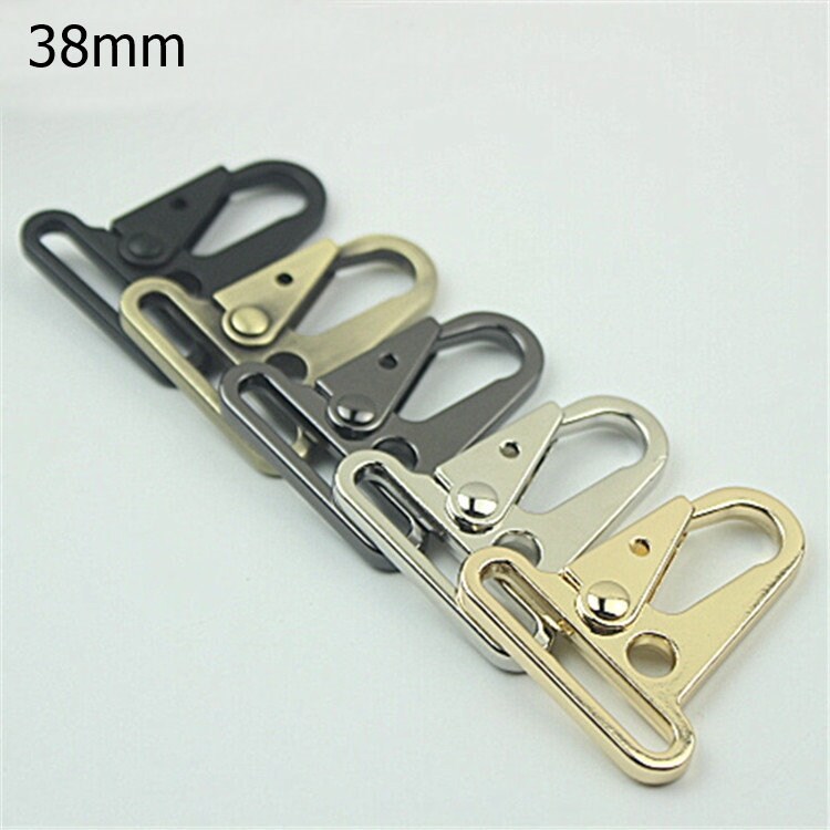 Swivel Lever Snap Hook 25 32 38 mm Alloy Metal Spring Trigger Lobster Clasp Clip Purse Bag Handbag Strap Handle Rings DIY Wholesale