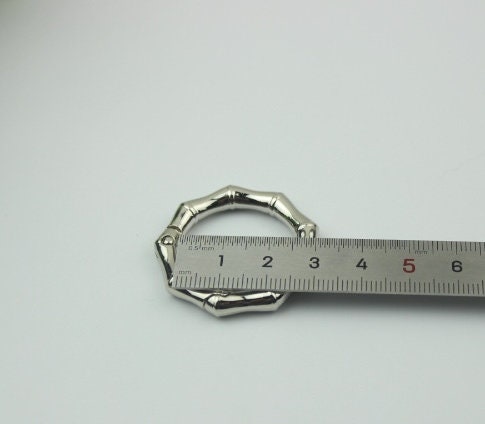 Round Push Gate Ring 3/4 1 1 1/4" 20 25 32mm Metal Snap Hook Spring Ring Clip Clasp Heavy Duty Handbag Bag Making Replacement Wholesale