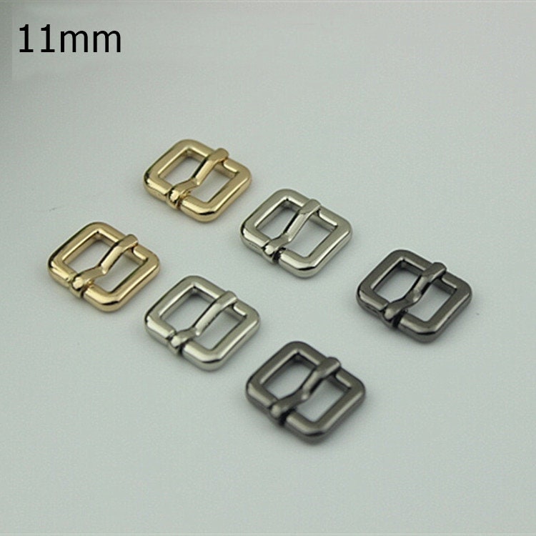 Pin Belt Buckle 3/8 1/2 5/8" 11 13 16mm Heavy Duty Center Bar Buckle Handbag Bag Making Replacement Notions Hardware Wholesale Bulk