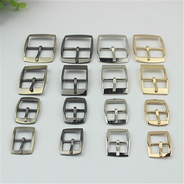 Pin Belt Buckle 5/8 3/4 1 1 1/4" 16 19 25 32mm Heavy Duty Center Bar Buckle Handbag Bag Making Replacement Notions Hardware Wholesale Bulk