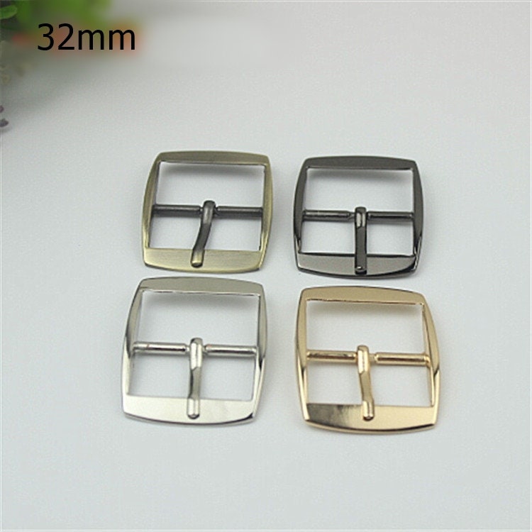 Pin Belt Buckle 5/8 3/4 1 1 1/4" 16 19 25 32mm Heavy Duty Center Bar Buckle Handbag Bag Making Replacement Notions Hardware Wholesale Bulk