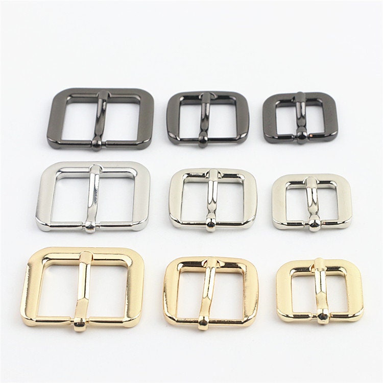 Pin Belt Buckle 5/8 3/4 1" 16 19 25mm Heavy Duty Center Bar Buckle Handbag Bag Making Replacement Notions Hardware Wholesale Bulk