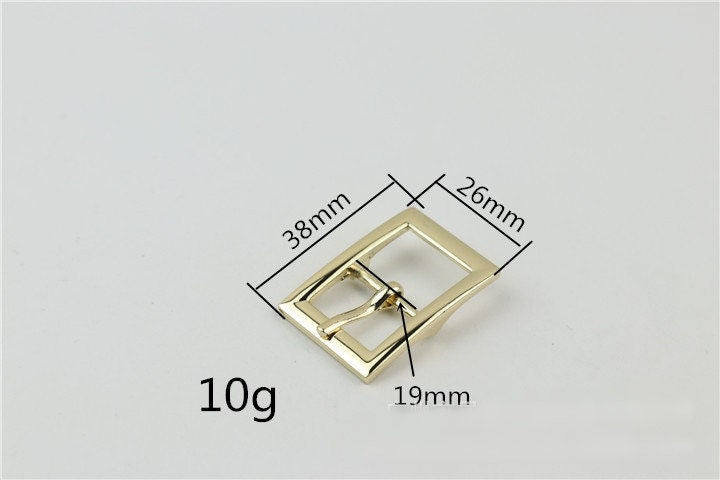 Pin Belt Buckle 5/8 3/4 1 1 1/4 1 1/2" 16 19 25 32 38mm Heavy Duty Center Bar Buckle Handbag Bag Making Replacement Notions Wholesale Bulk