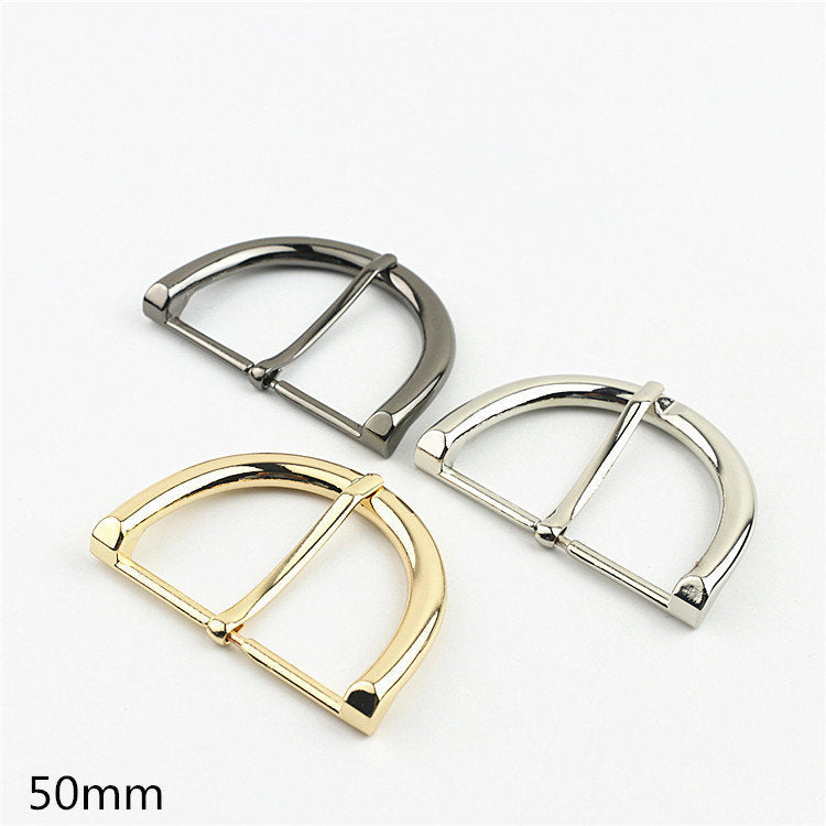 Pin Belt Buckle 7/8 1 1/4 1 5/8 2" 23 32 40 50mm Heavy Duty Center Bar Buckle Handbag Bag Making Replacement Notions Hardware Wholesale Bulk