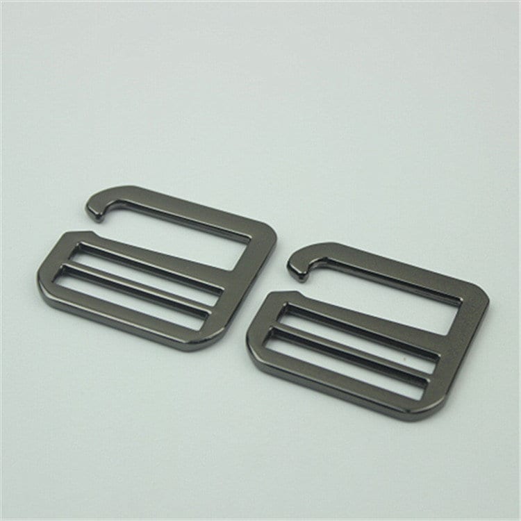 Hook Slider Buckle 3/4 1 1 1/4" 20 26 32mm Purse Belt Webbing Strap Slider Tri Glide Adjuster Ring Connector Bag Making Hardware