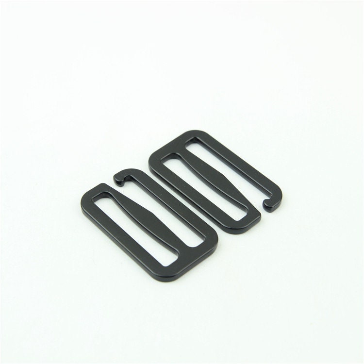 Hook Slider Buckle 7/8 1 1 1/4 1 1/2" 21 26 32 38mm Purse Belt Webbing Strap Slider Tri Glide Adjuster Ring Connector Bag Making Hardware