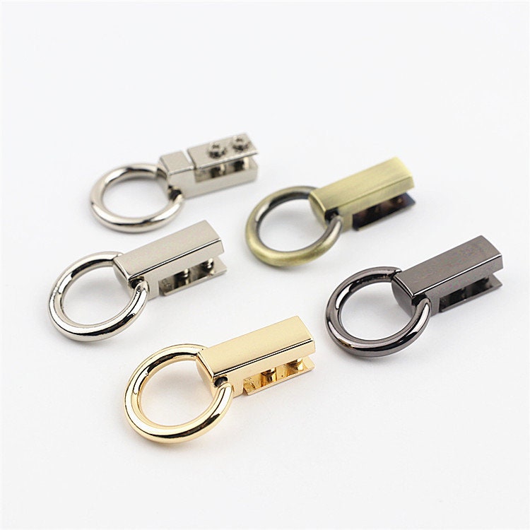 Strap Handles Connector 5/8 Inch 16mm Lock Buckle Gold Hardware Leather Purse Bag Handbag Clutch Backpack Diy Supplies