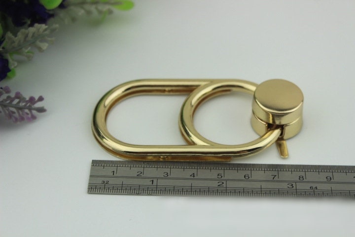 Turn Lock 3 1/8" 80mm Metal Purse Twist Lock Closure Heavy Duty Handbag Bag Making Replacement Hardware Accessories Wholesale Bulk