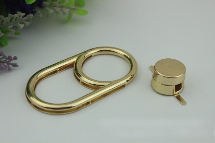 Turn Lock 3 1/8" 80mm Metal Purse Twist Lock Closure Heavy Duty Handbag Bag Making Replacement Hardware Accessories Wholesale Bulk