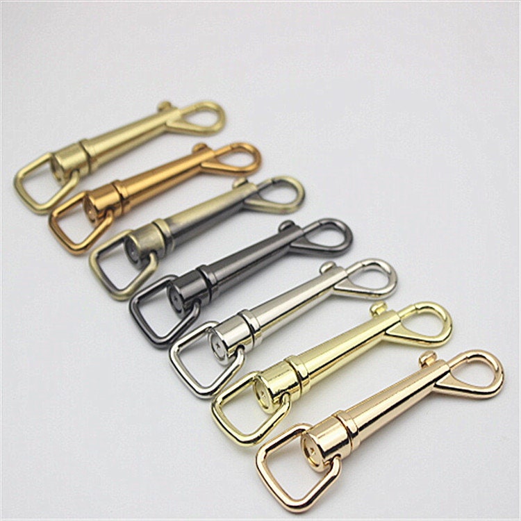 Swivel Lever Snap Hook 5/8" 17mm Metal Spring Push Gate Purse Clip Clasp Heavy Duty Handbag Bag Making Replacement Hardware