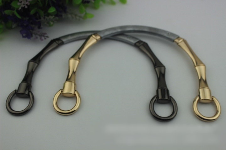 Ring Strap Handles Connector 6 5/8" 165mm Lock Buckle Gold Gunmetal Black Hardware Leather Purse Bag Handbag Clutch Backpack Diy Supplies