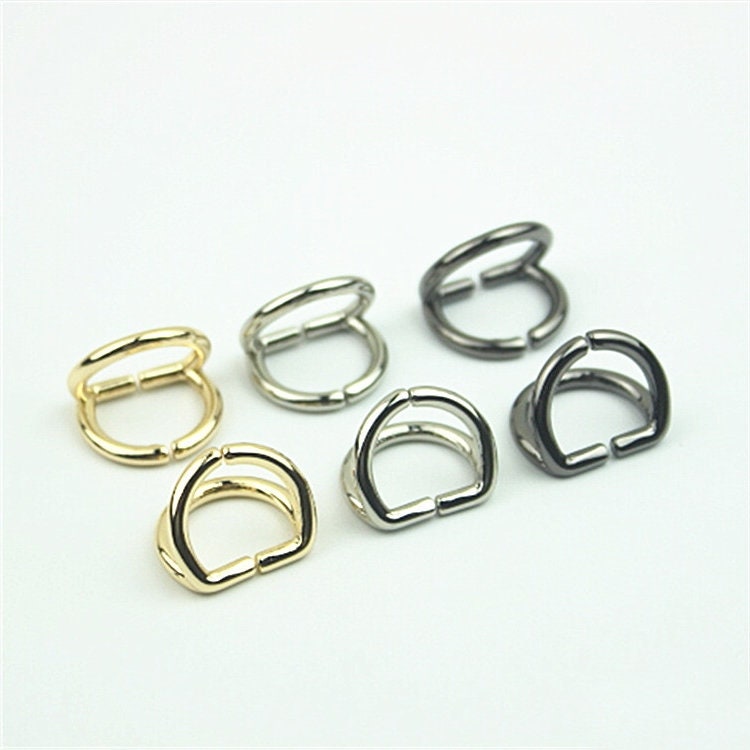 Strap Handles Connector 5/8 Inch 15mm Lock Buckle Gold Hardware Leather Purse Bag Handbag Clutch Backpack Diy Supplies