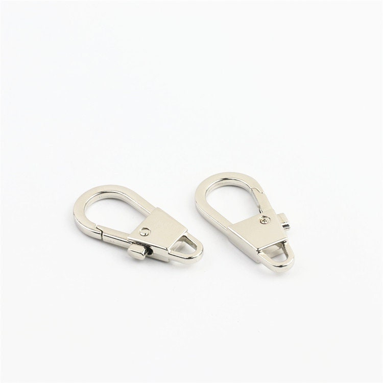 Lever Snap Hook 1/8" 4mm Alloy Metal Spring Trigger Lobster Clasp Clip Purse Bag Handbag Strap Handle Rings DIY Wholesale