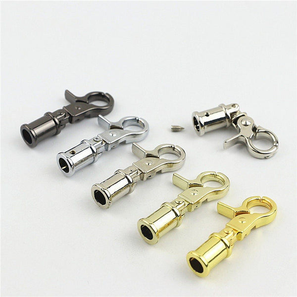 Swivel Lever Snap Hook 1/4" 7mm Alloy Metal Spring Trigger Lobster Clasp Clip Purse Bag Handbag Strap Handle Rings DIY Wholesale