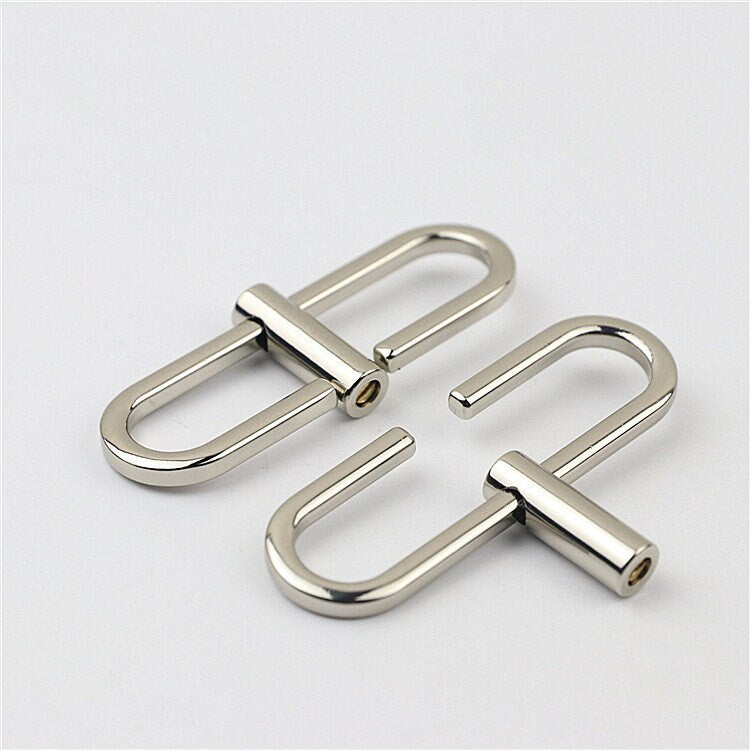 Screw Fixing Hook 61mm 2 3/8" Alloy Metal Spring Trigger Lobster Clasp Clip Purse Bag Handbag Strap Handle Rings DIY Wholesale