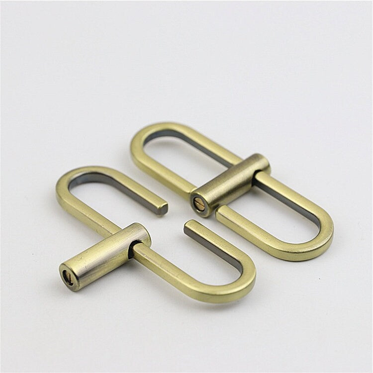 Screw Fixing Hook 61mm 2 3/8" Alloy Metal Spring Trigger Lobster Clasp Clip Purse Bag Handbag Strap Handle Rings DIY Wholesale