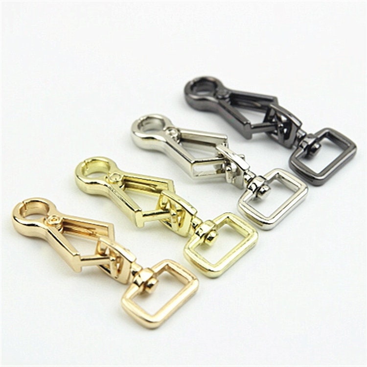 Swivel Lever Snap Hook 5/8" 16mm Metal Spring Push Gate Purse Clip Clasp Heavy Duty Handbag Bag Making Replacement Hardware