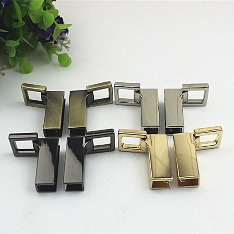 Strap Handles Connector 1/2 Inch 12mm Lock Buckle Gold Hardware Leather Purse Bag Handbag Clutch Backpack Diy Supplies