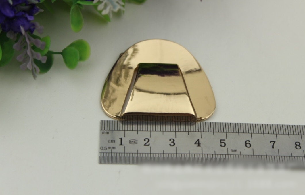 Metal Purse Label 1 7/8" 47mm Charm Tag Decoration Supply Heavy Duty Handbag Bag Making Replacement Hardware Wholesale Bulk