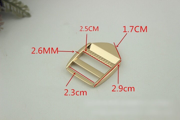 Ladder Lock Buckle 3/4 1 1 1/4 1 1/2" 20 25 31 38mm Tension Lock Strap Slider Belt Slide Adjuster Buckle Bag Making Replacement Hardware