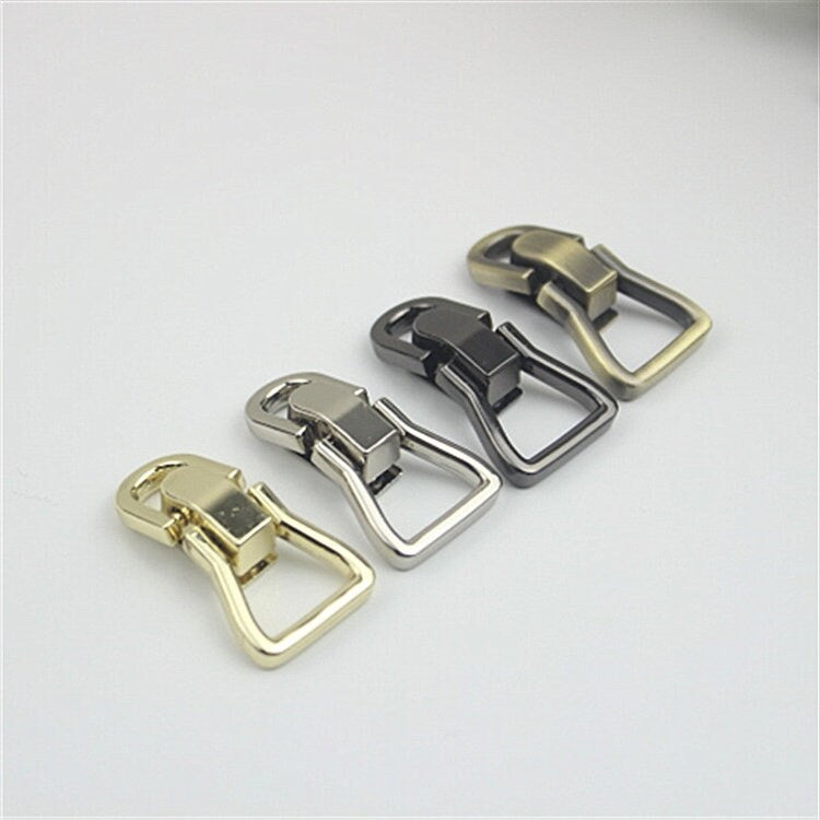 Strap Handles Connector 1/4 5/8 Inch 8 15mm Lock Buckle Gold Hardware Leather Purse Bag Handbag Clutch Backpack Diy Supplies