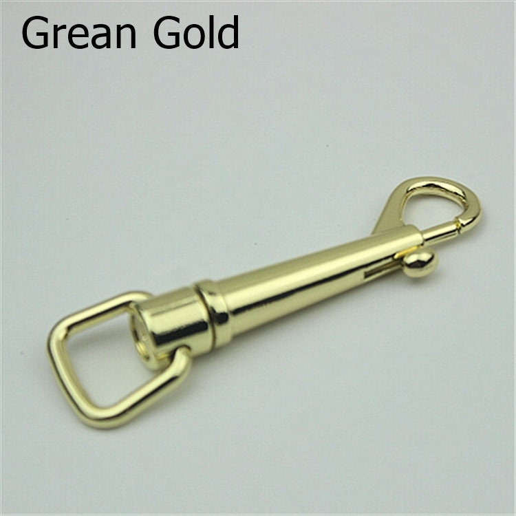 Swivel Lever Snap Hook 5/8" 17mm Metal Spring Push Gate Purse Clip Clasp Heavy Duty Handbag Bag Making Replacement Hardware